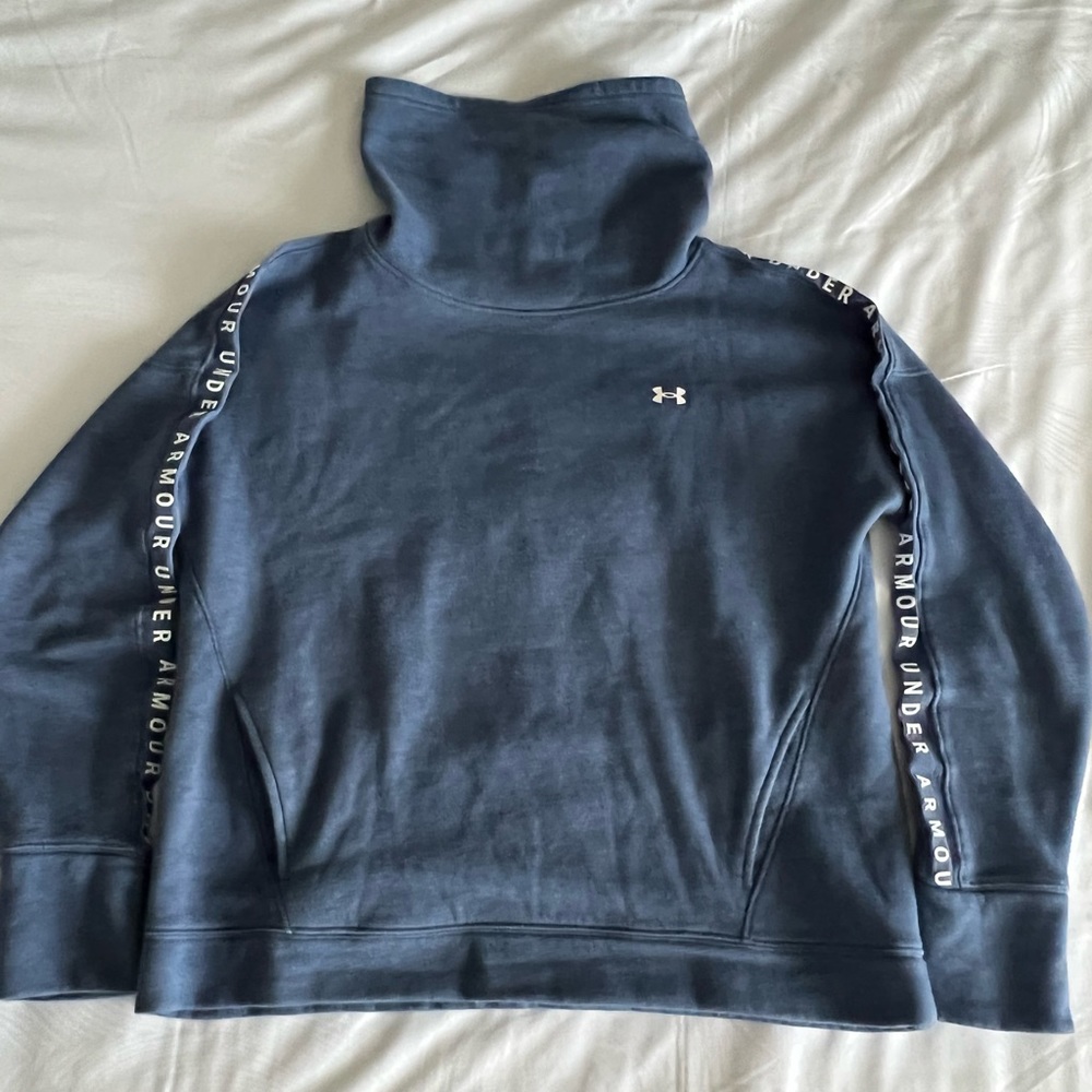 Under Armour Taped Flunnel Neck Sweatshirt